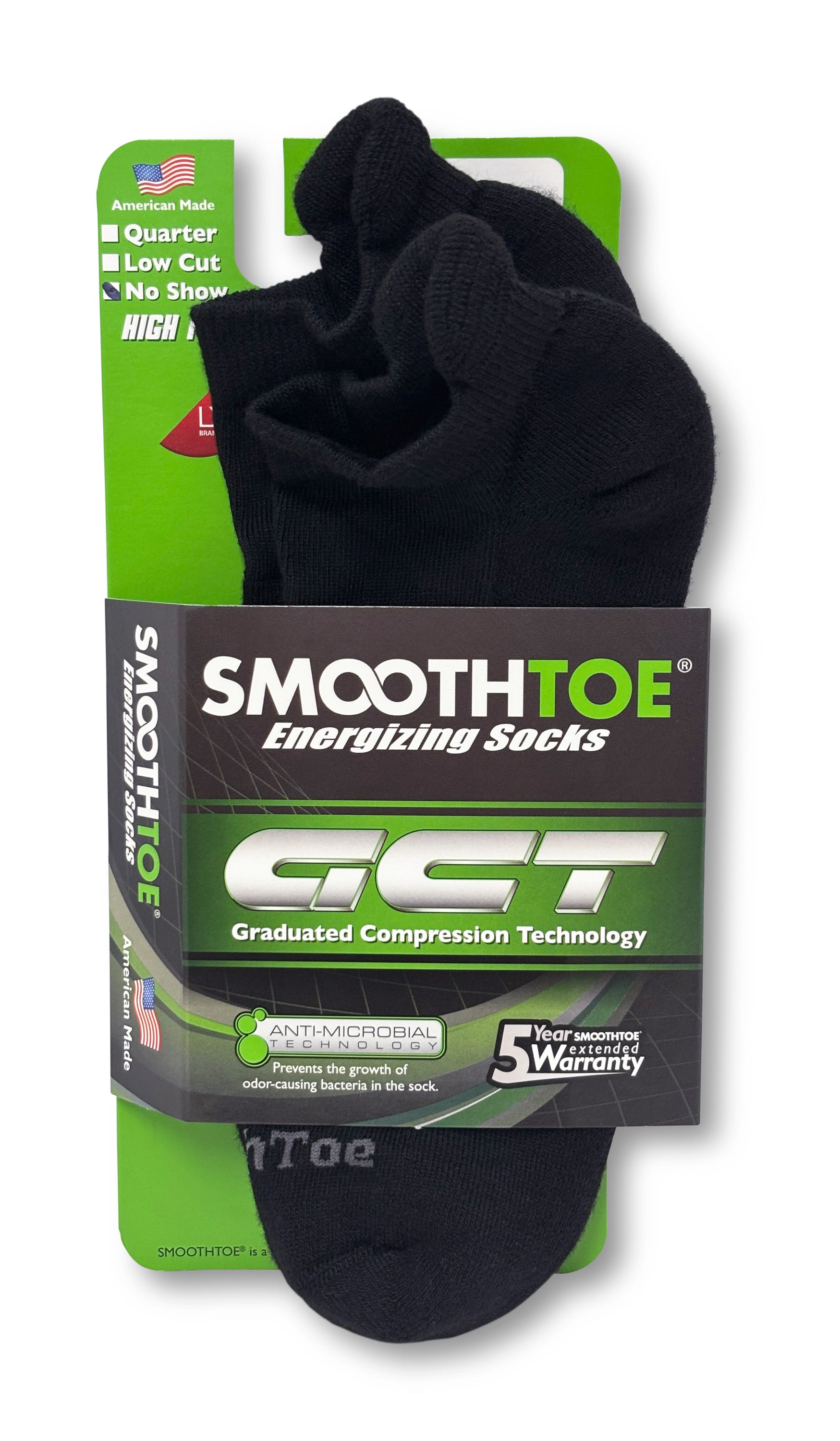 Womens SMOOTHTOE No Show Socks