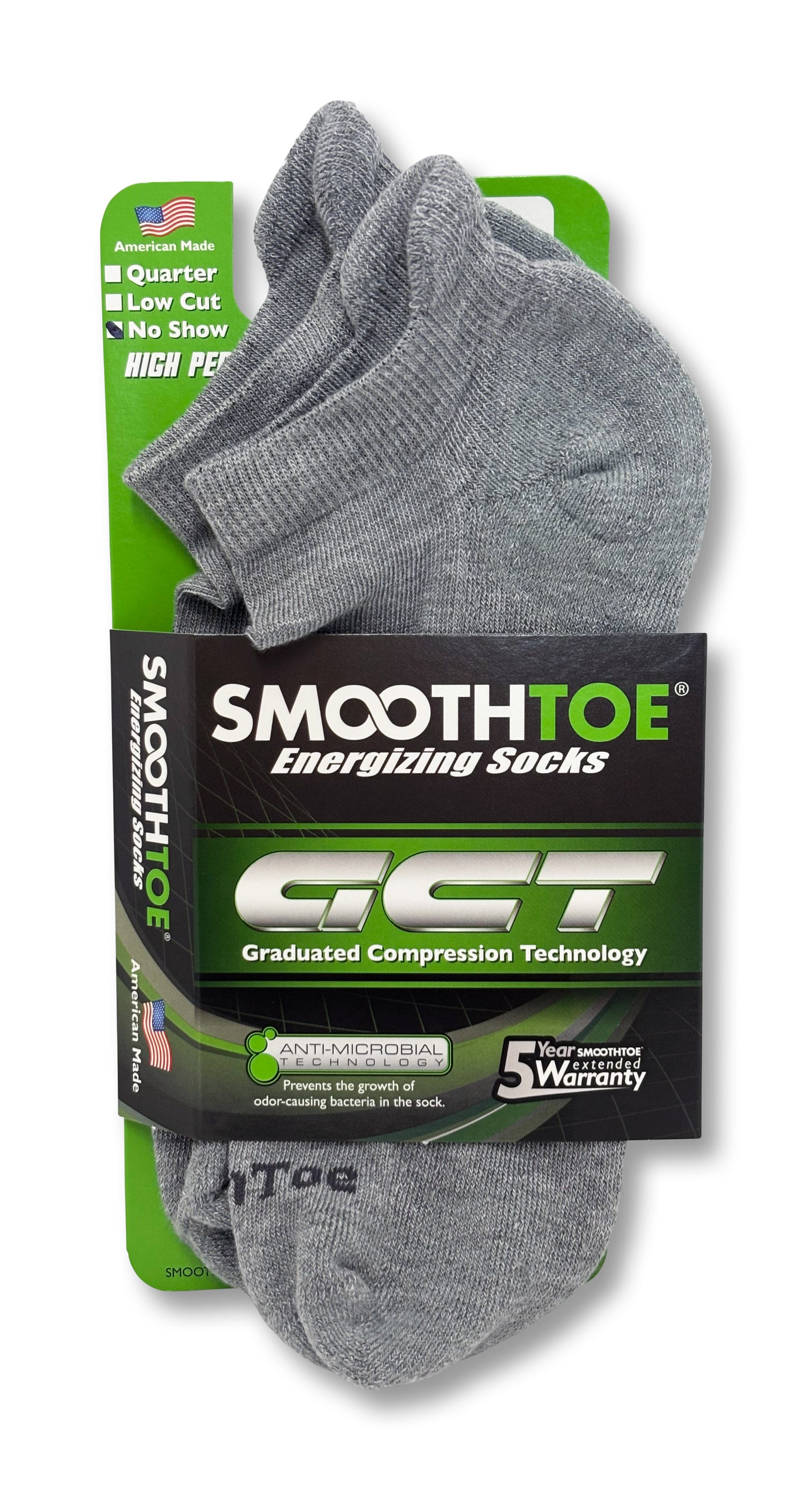 Womens SMOOTHTOE No Show Socks